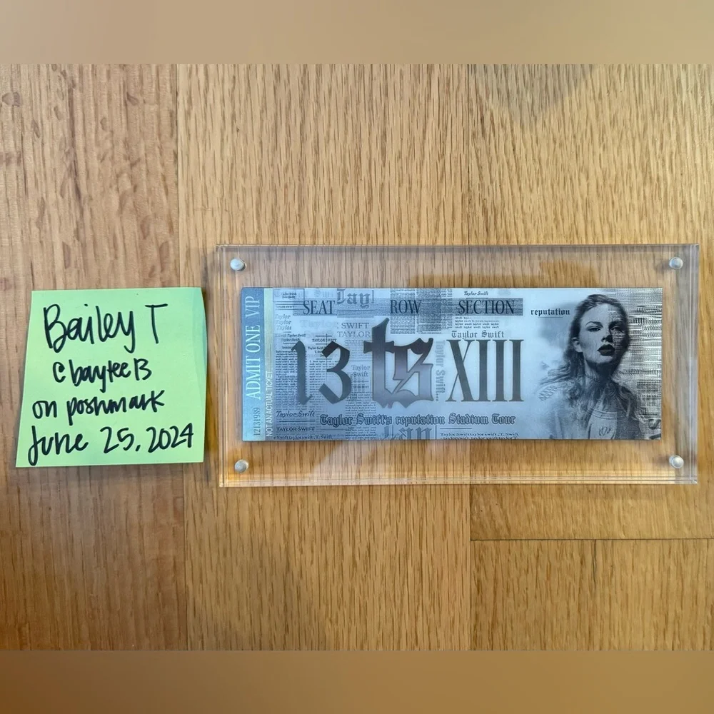 Reputation Tour VIP Ticket - Picture 3 of 3